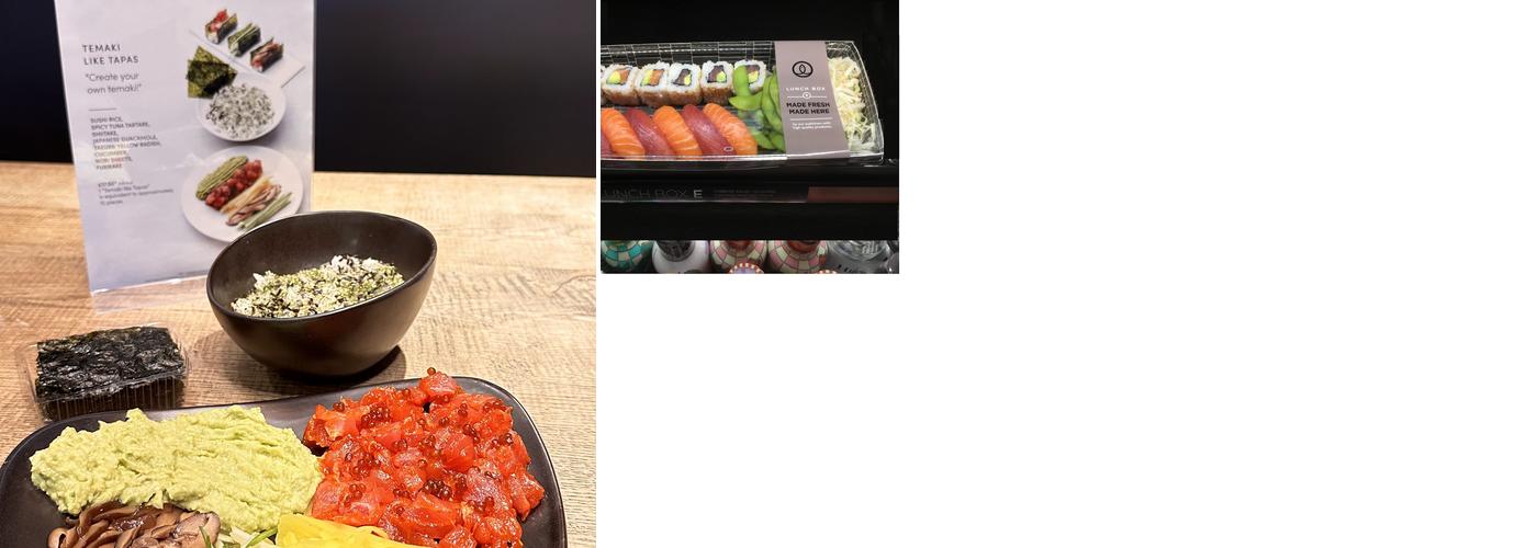 Sushi Shop Menu