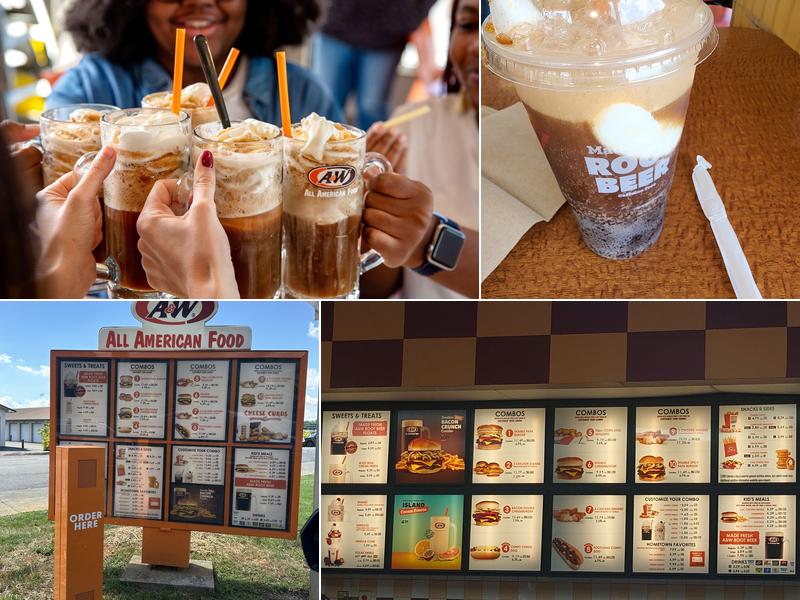 A&W Restaurant Menu