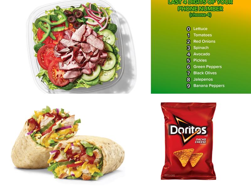 Subway Menu