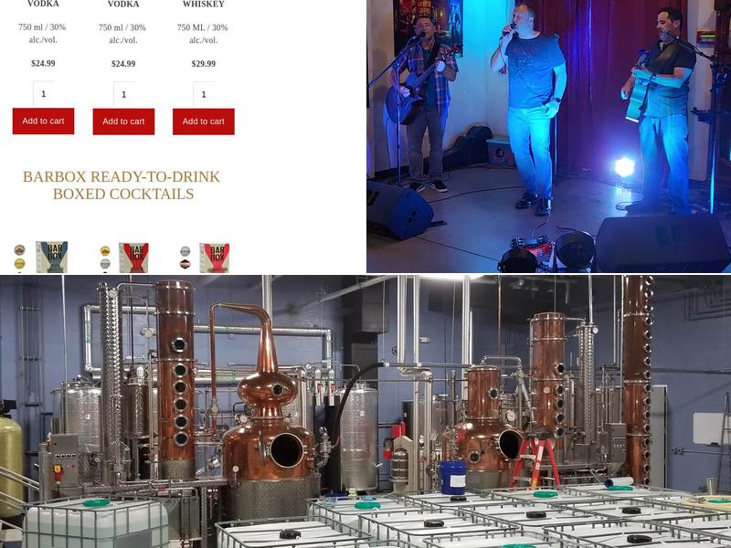 Kozuba and Sons Distillery Menu