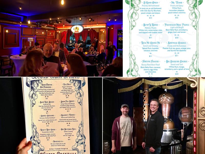 Second Sight Spirits Menu