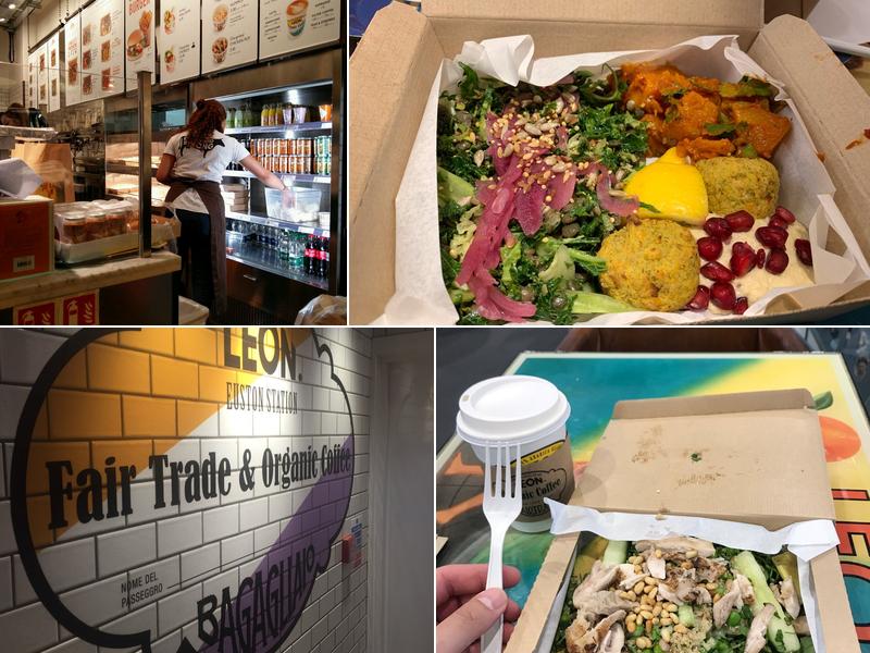 LEON Euston (inside the train station)