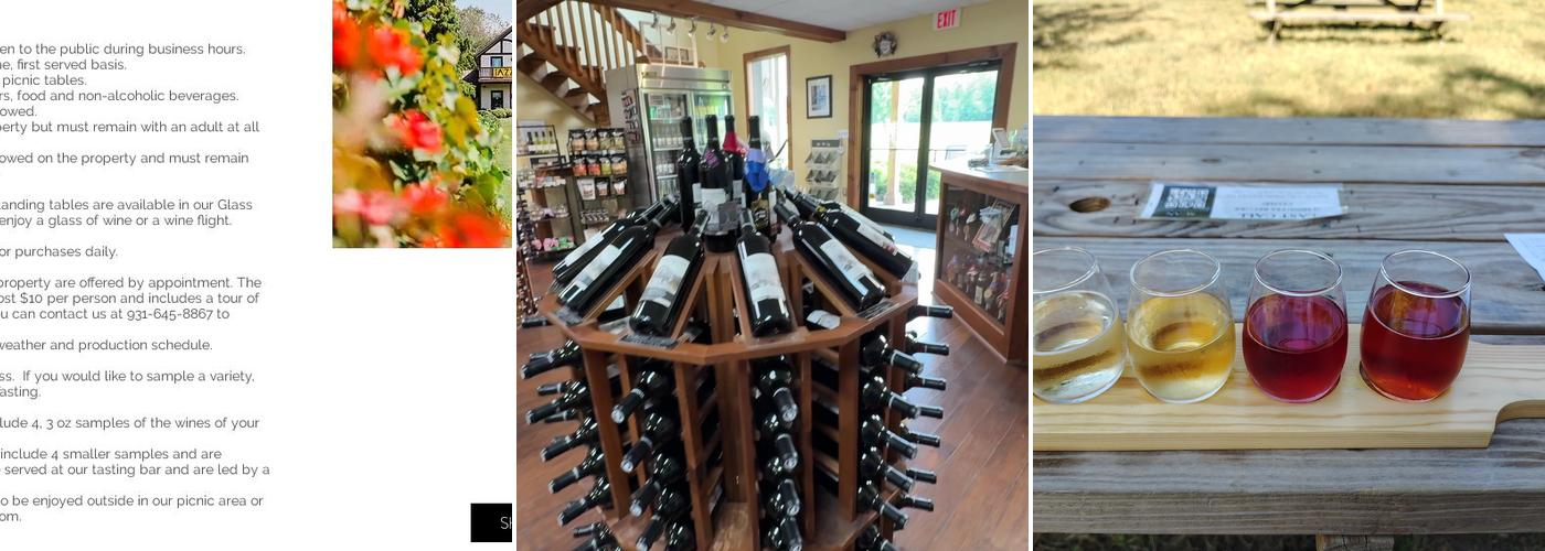 Beachaven Vineyards & Winery Menu