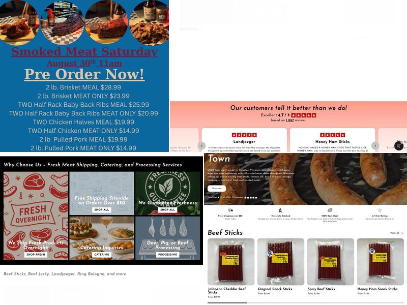 Wisconsin River Meats Menu