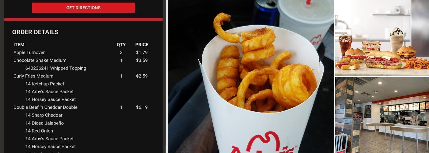 Arby's Menu