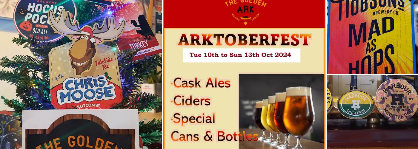 The Golden Ark Micropub Menu