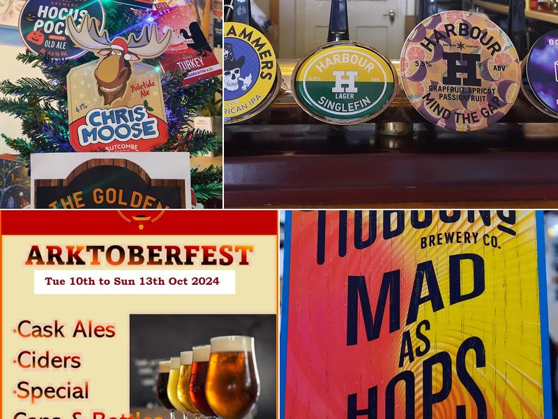 The Golden Ark Micropub Menu