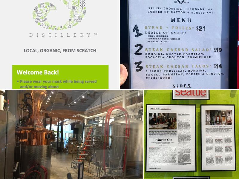 Scratch Distillery Menu