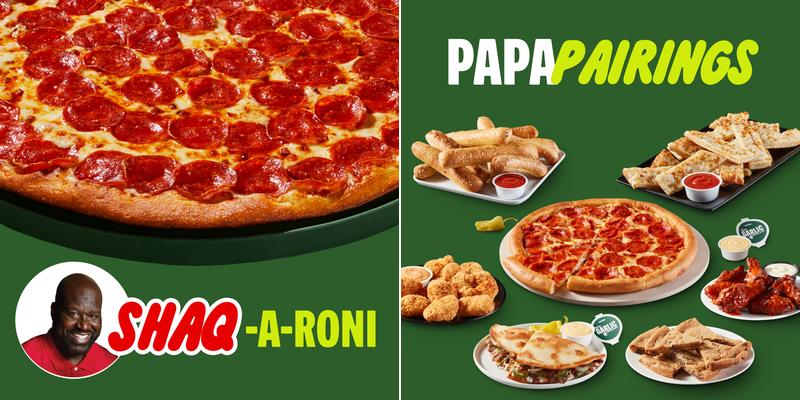 Papa Johns Pizza Menu