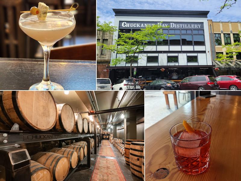Chuckanut Bay Distillery Tasting room