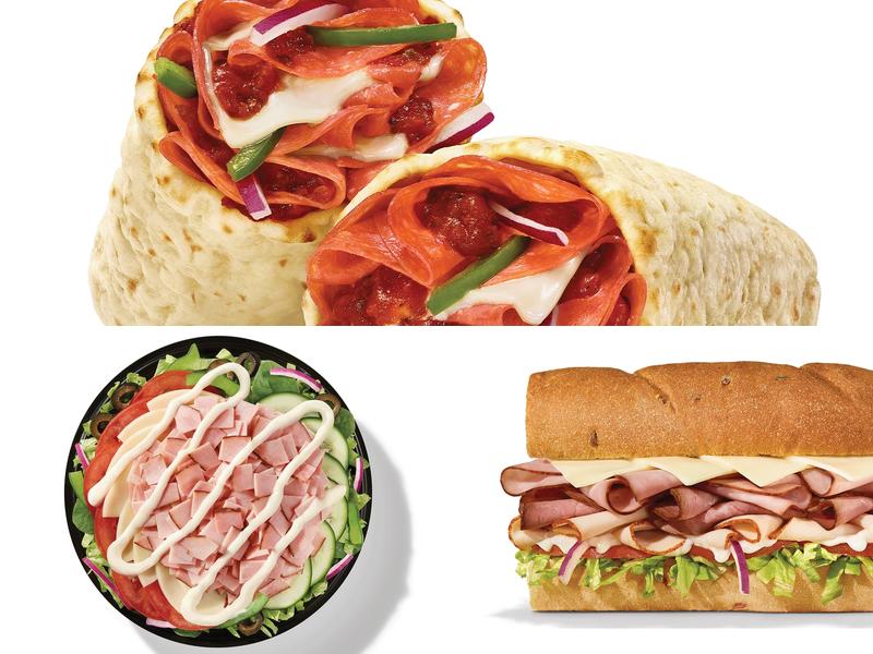 Subway Menu