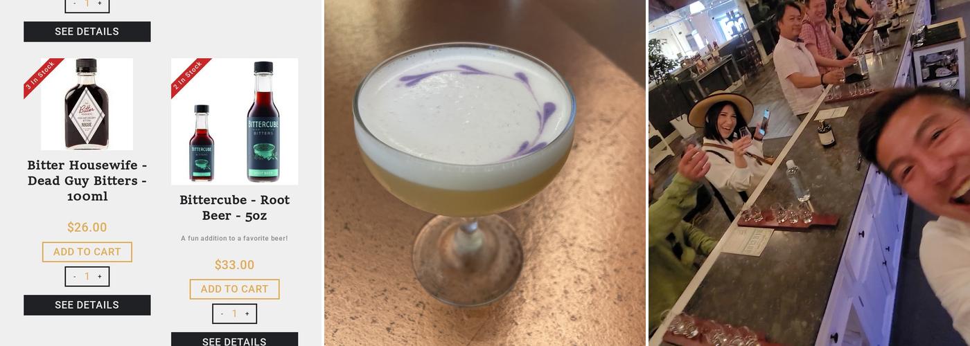 Napa Valley Distillery - Oxbow Marketplace Menu