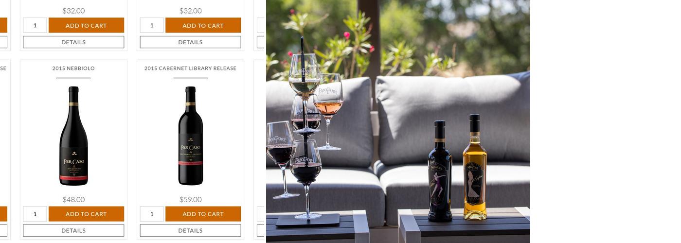 Pasoport Wine Company Menu