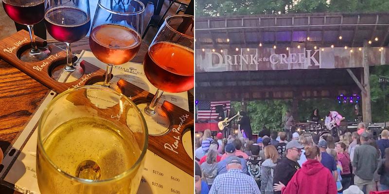 Cedar Creek Winery, Brewing Co and Distillery Menu