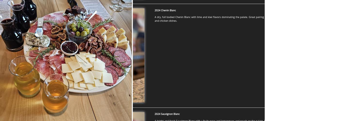 Brent Manor Vineyards Menu