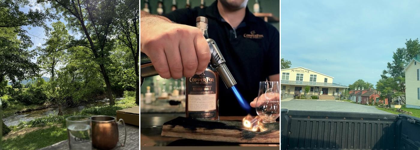 Copper Fox Distillery Sperryville Menu