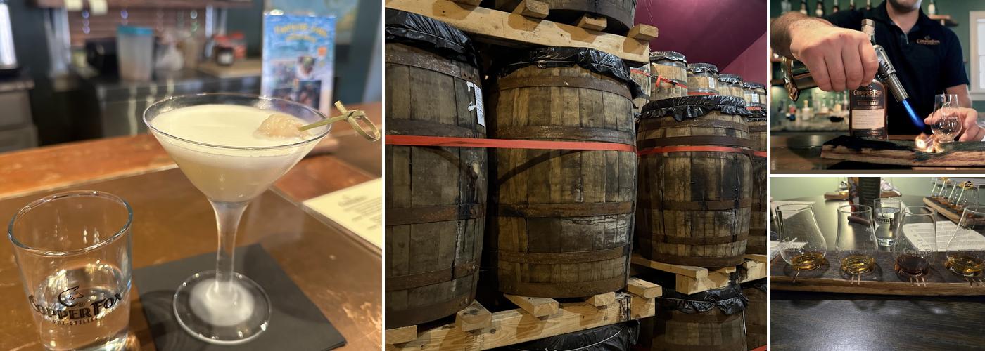 Copper Fox Distillery Williamsburg Menu