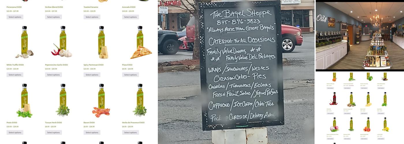 Oliveu! Olive oils, Balsamics & Imported Goods Menu