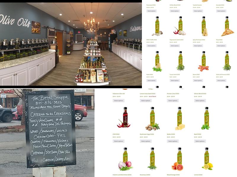 Oliveu! Olive oils, Balsamics & Imported Goods Menu