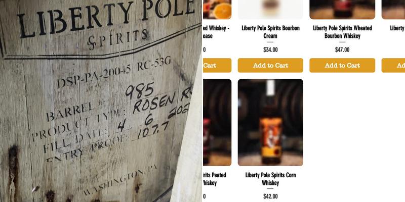 Liberty Pole Spirits Menu