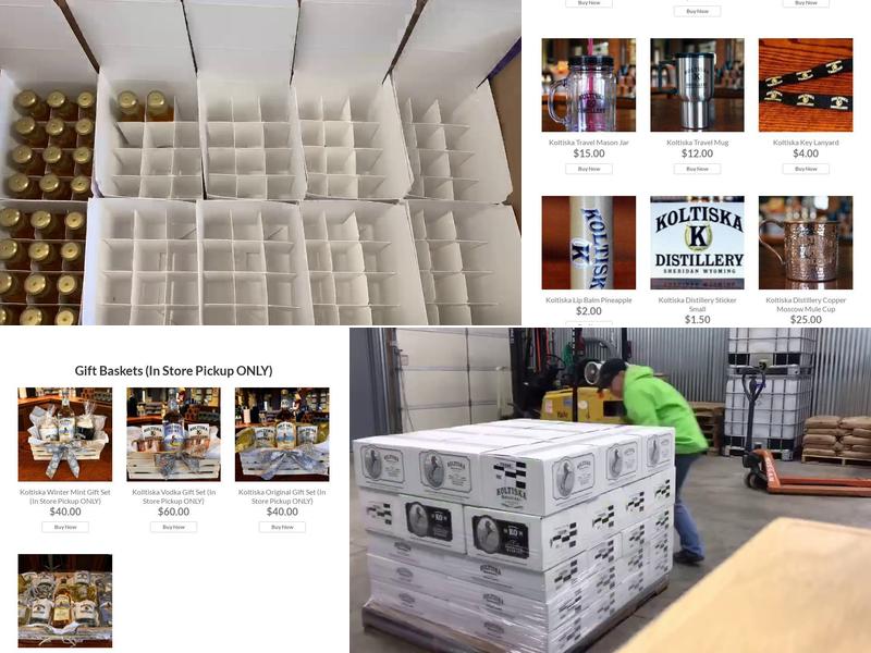 Koltiska Distillery Menu