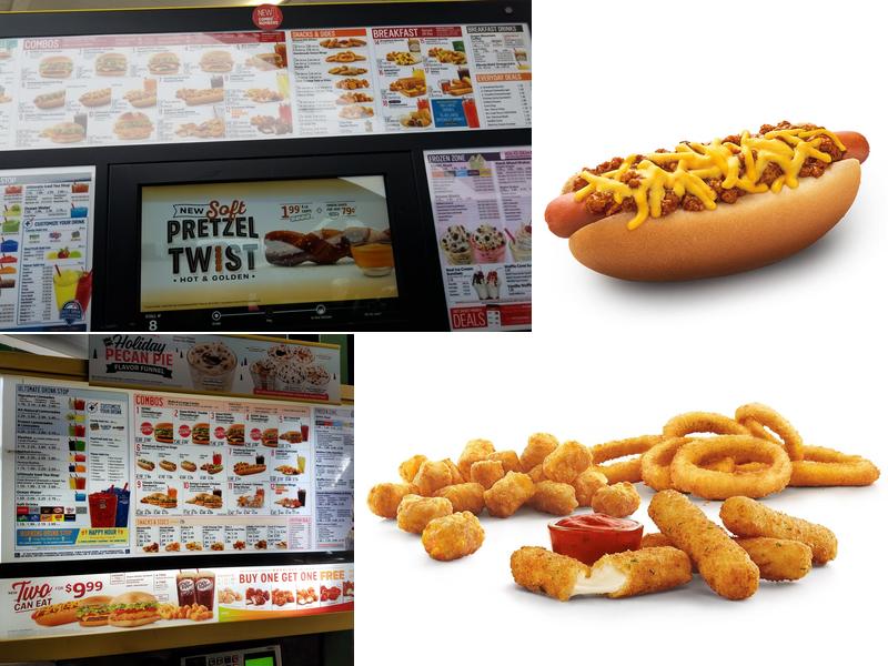 Sonic Drive-In Menu