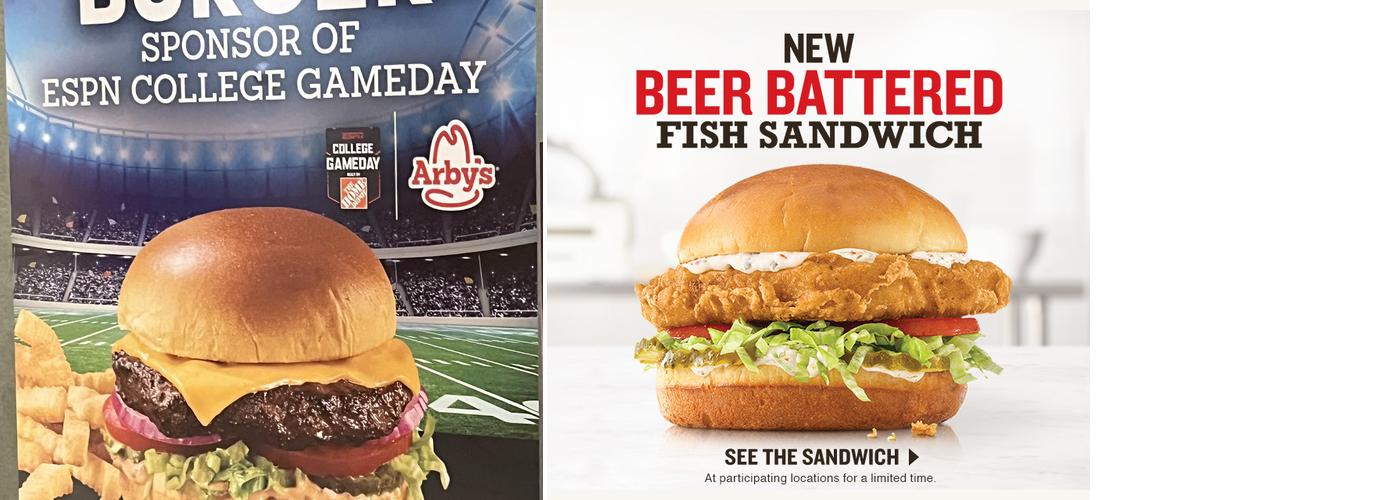 Arby's Menu