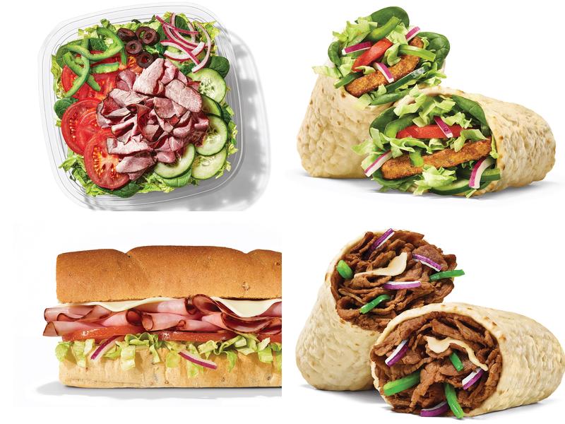 Subway Menu