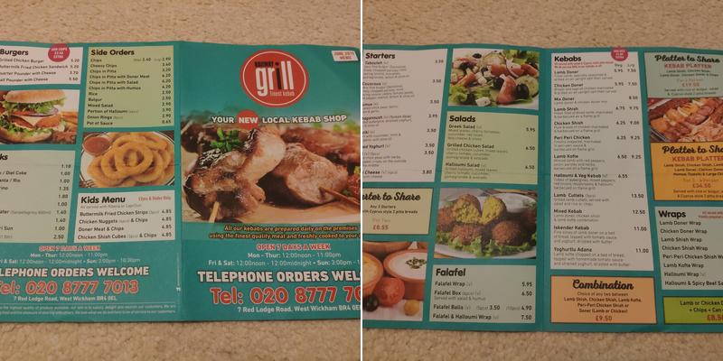 The Railway Hotel Menu