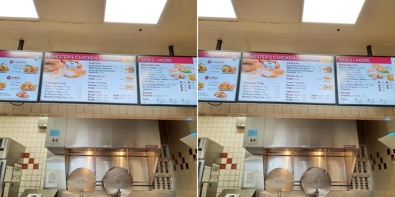 Chesters Fried Chicken Menu