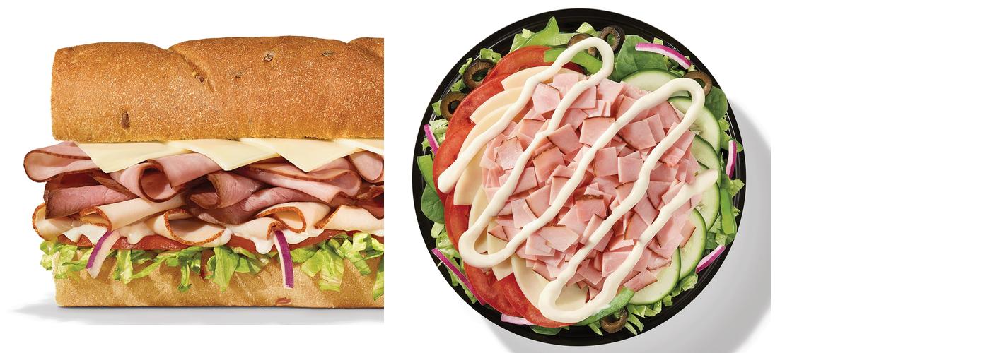 Subway Menu