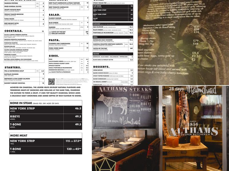 Malmaison Bar & Grill Manchester Menu