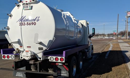 Micheal's Purple Petunia Septic Services Harrisburg