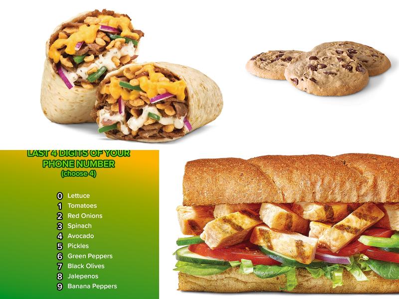 Subway Menu