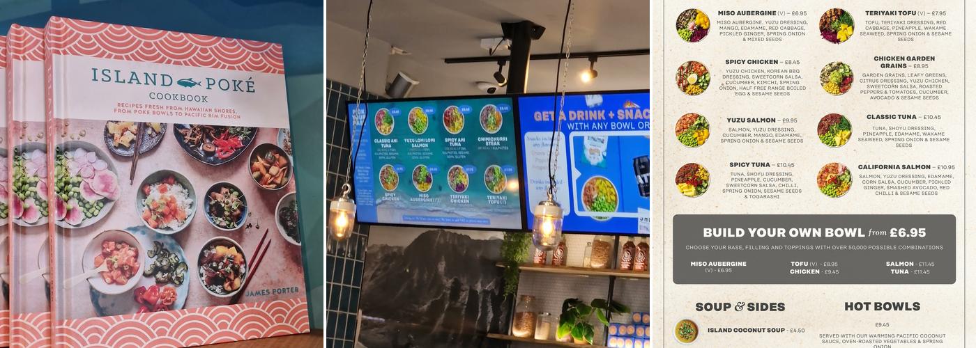 Island Poké Shoreditch Menu