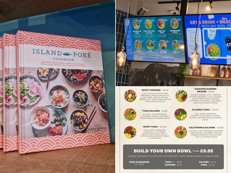 Island Poké Shoreditch Menu