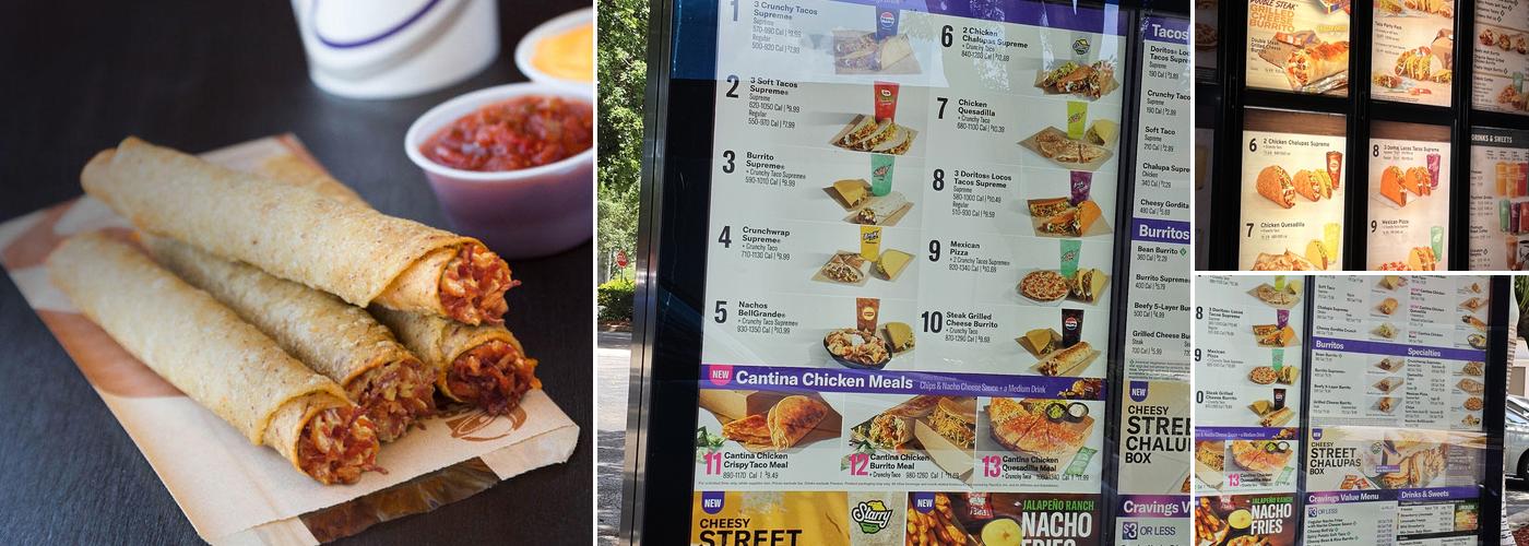 Taco Bell Menu