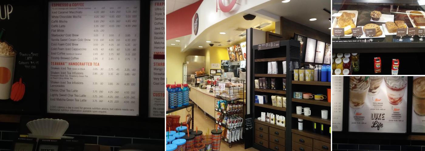 Starbucks Menu