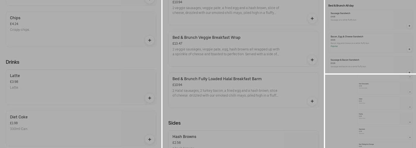 Legends Fast Food Menu