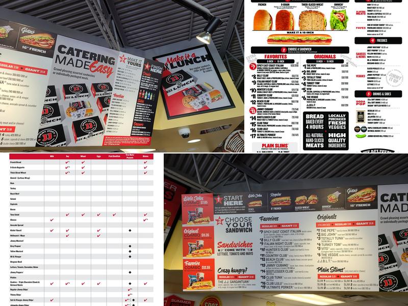 Jimmy John's Menu