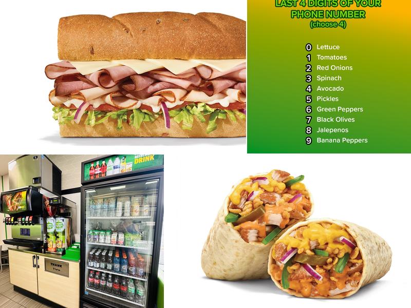 Subway Menu