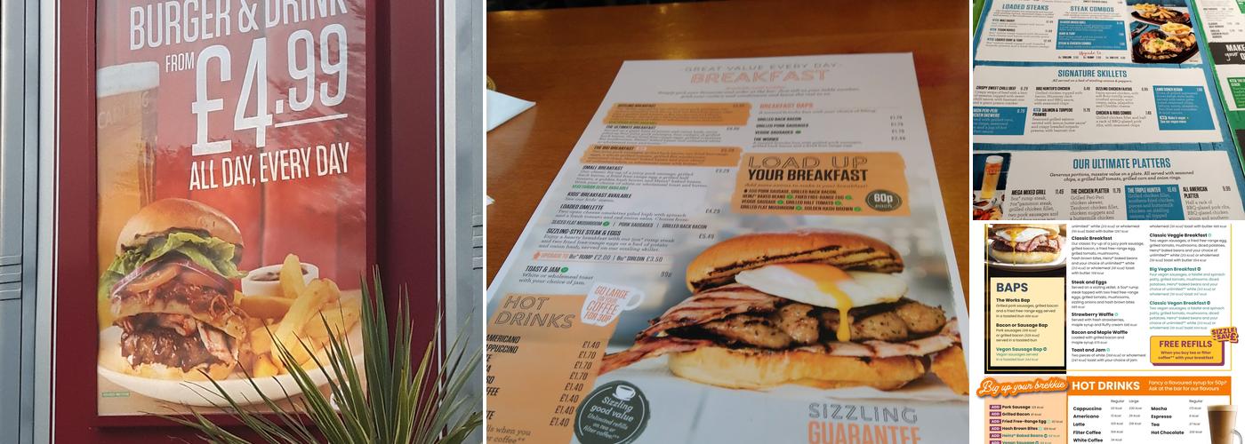 The Two Brothers Menu