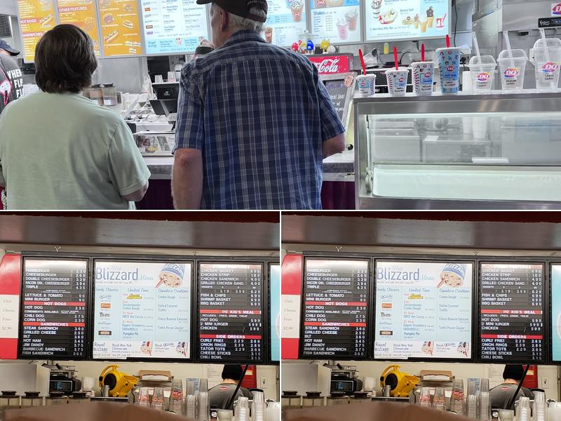 Dairy Queen Menu