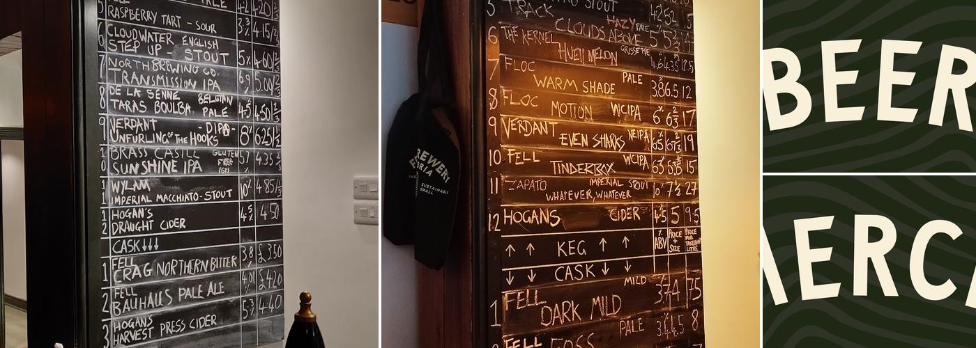 Fell Bar Chorlton Menu