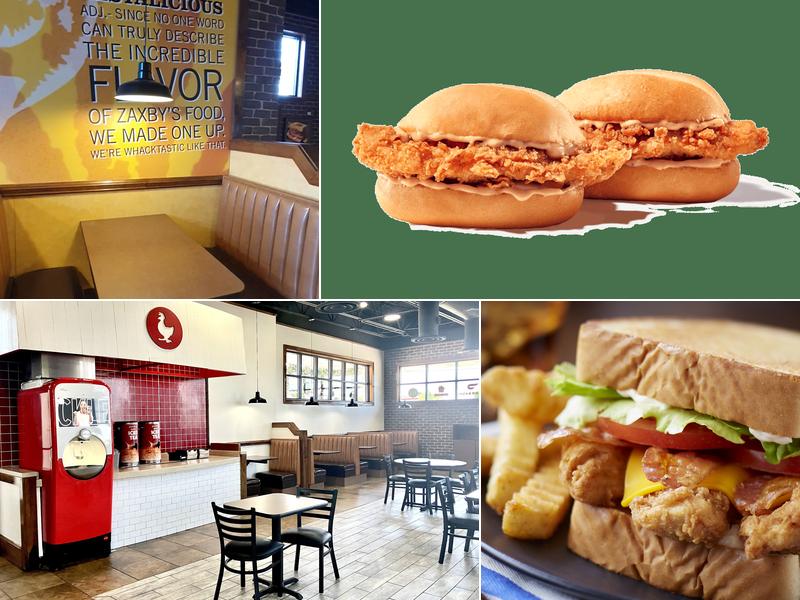 Zaxbys Chicken Fingers & Buffalo Wings Menu