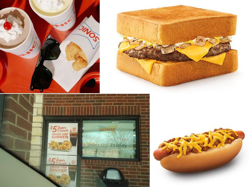 Sonic Drive-In Menu