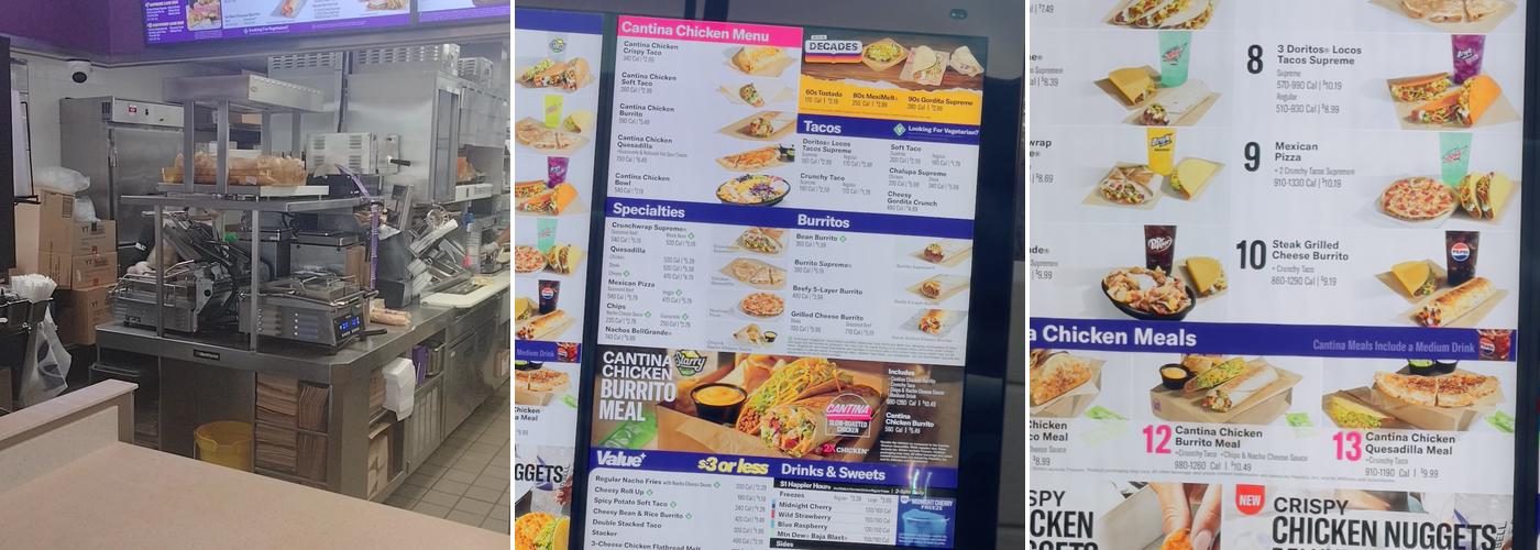 Taco Bell Menu
