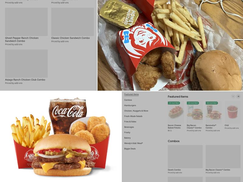 Wendy's Menu