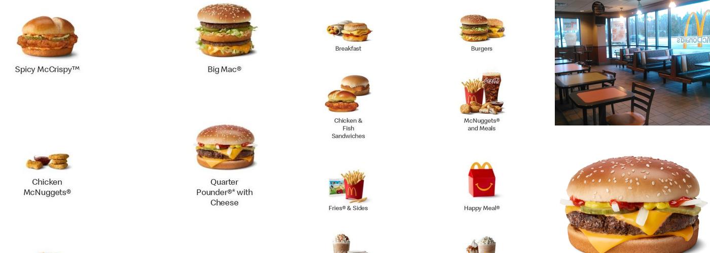 McDonald's Menu