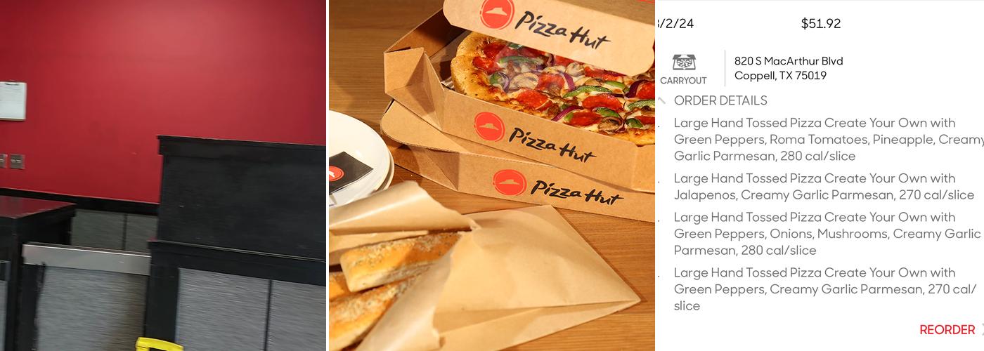 Pizza Hut Menu